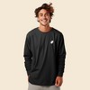 Dalix Ghost Embroidered Long Sleeve Tee Lightweight Soft Cotton Shirt Mens - 3 of 4