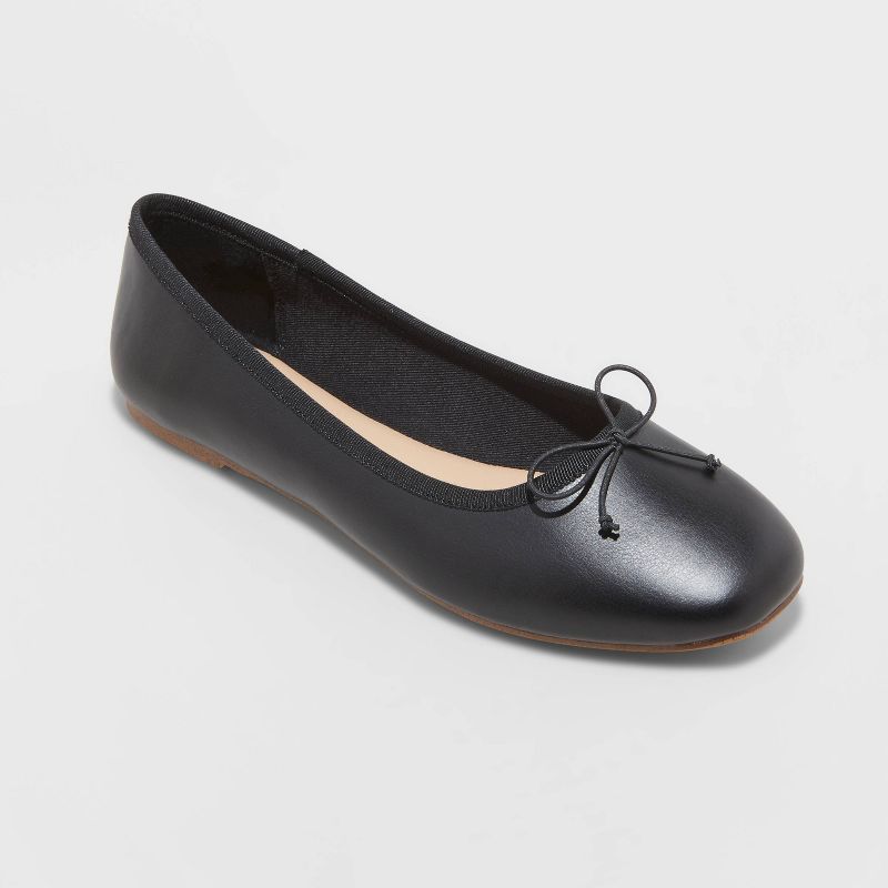 Women's Jackie Ballet Flats with Memory Foam Insole - A New Day™, 1 of 11