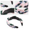 Unique Bargains Women's Bling Pearl Tulle Knot Headband Hairband Accessories 1.18 Inch Wide 1 Pc - 3 of 4