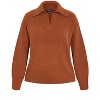 Women's Plus Size Star Alley Sweater - copper | CITY CHIC - 4 of 4