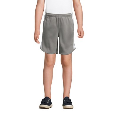 Lands' End School Uniform Kids Mesh Athletic Gym Shorts