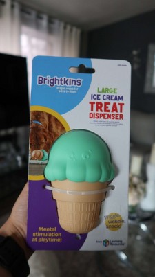  Brightkins Small Ice Cream Cone Treat Dispenser - Dog