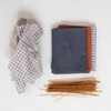 Storied Home Cotton Tea Towels, Set of 4 Colors - 4 of 4