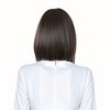 Alilang Straight Bob Wig with Bangs for Women Heat-Resistant Synthetic Natural-Looking Short Bob Style - 4 of 4