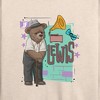 Women's - IF Movie - Lewis Poster Lightweight French Terry Wide Neck Long Sleeve Shirt - 2 of 4
