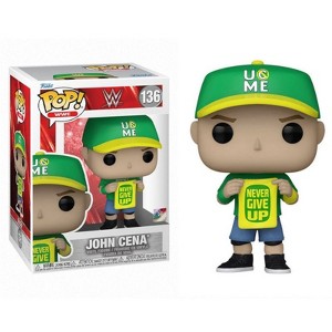 Funko Pop! WWE: 60th Anniversary - John Cena (Never Give Up) Vinyl Figure #136 #72284 - 1 of 4