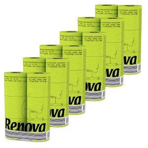 Roll-Lux Premium Soft 3-Ply 140-Sheet Lime Green Toilet Paper Rolls - 1 of 4
