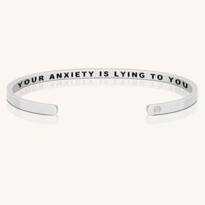 Mantra Jewelry - Your Anxiety Is Lying To You (within) - 1 of 4