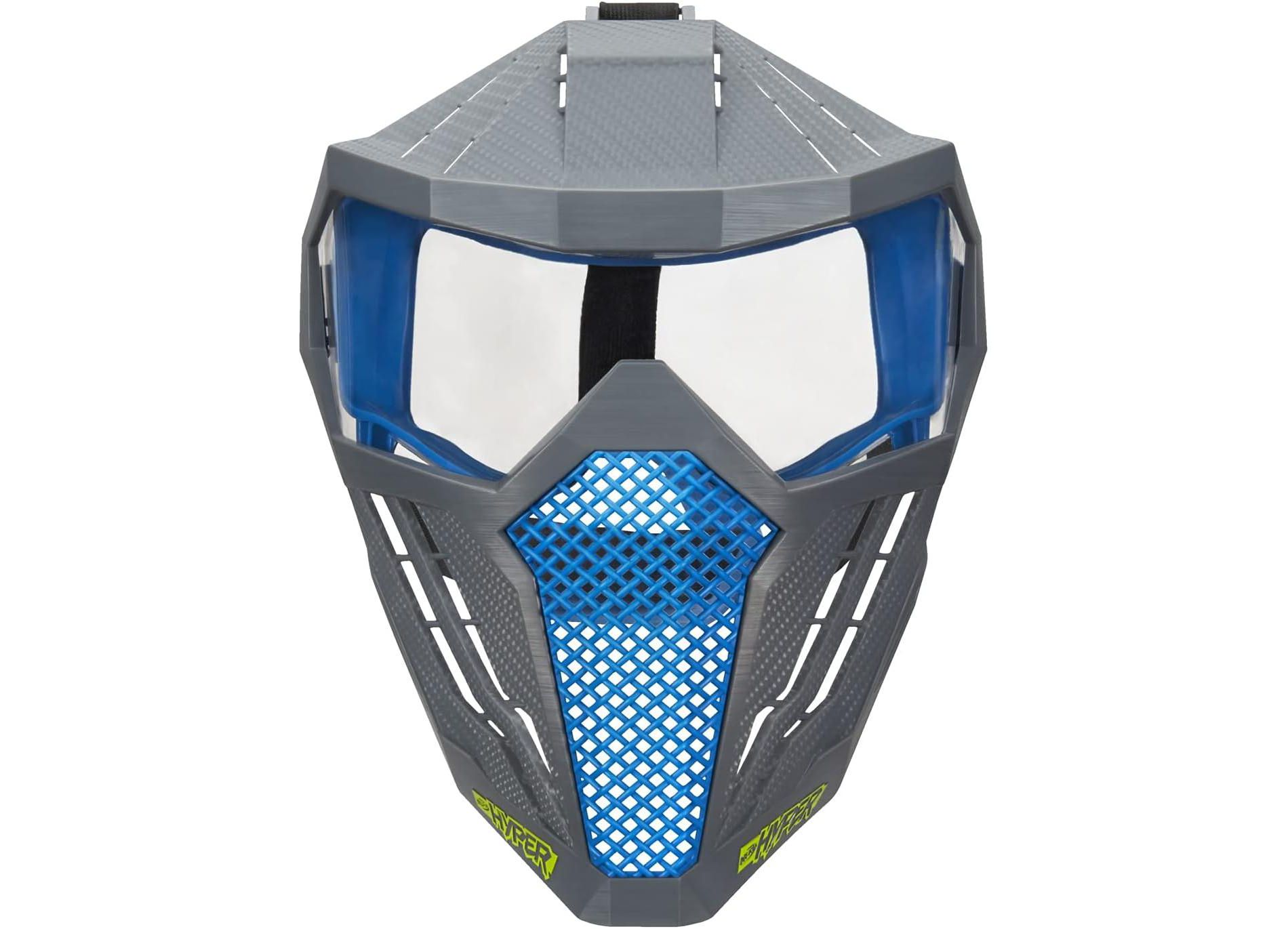 Nerf Hyper Face Mask – Blue Team Edition | Official Adjustable Protective Gear for Nerf Hyper Battles