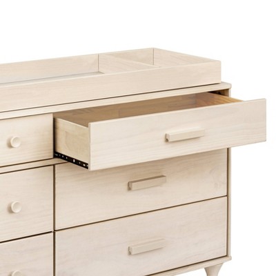 Washed Natural Double Dresser with Smooth-Glide Drawers