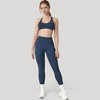 Anna-Kaci Women's High Waist Full Length Seamless Compression Leggings for Active and Casual Wear - 4 of 4