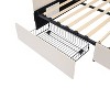 NicBex 78" Daybed with Storage Morden Full Size Daybed with Unique Headboard and 2 Spacious Drawers for Bedrooms - 4 of 4