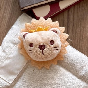 MyKids-USA Versatile Cute Cartoon Plush Childrenâ€™s Hair Clip with 3D Cotton Filling - 1 of 2