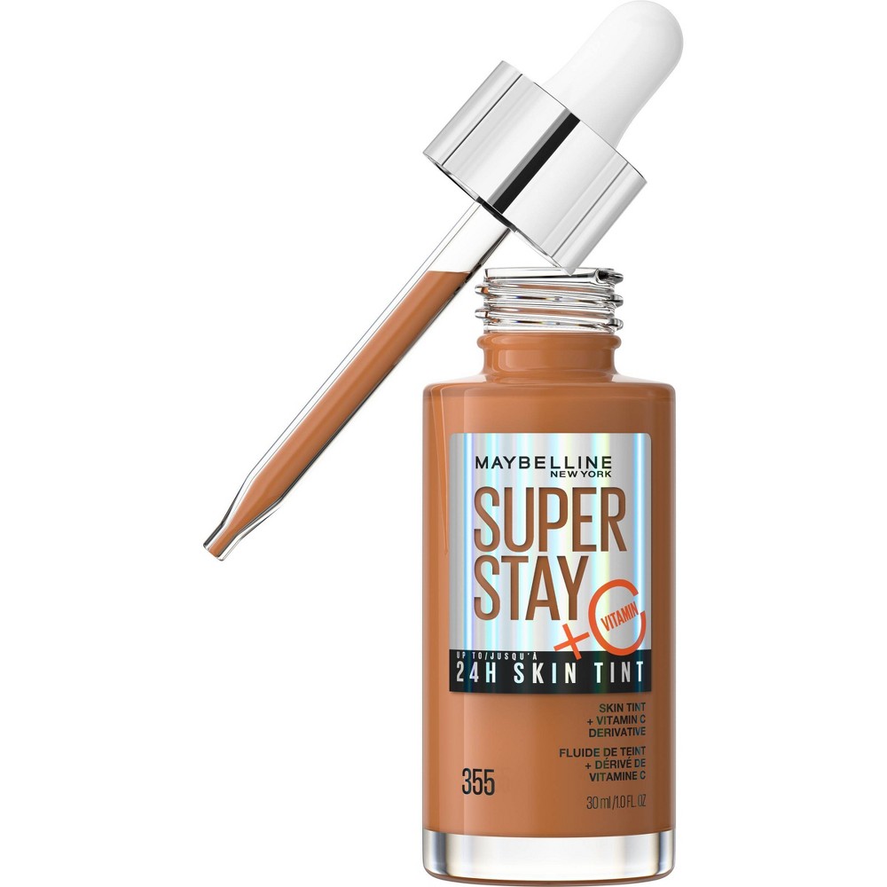 Photos - Other Cosmetics Maybelline MaybellineSuper Stay 24HR Skin Tint Foundation Serum with Vitamin C - 355 