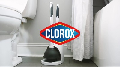 Clorox® Toilet Plunger and Brush with Carry Caddy, 3 pc - Fry's