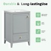 Whisen Bathroom Vanity with Sink, Vanity Cabinet with Soft Closing Door, Storage Rack and Drawer - 3 of 4