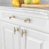attop 10 Pack Satin Nickel and Gold Cabinet Pulls - 4 of 4
