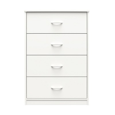 Classic 4-Drawer Dresser, White
