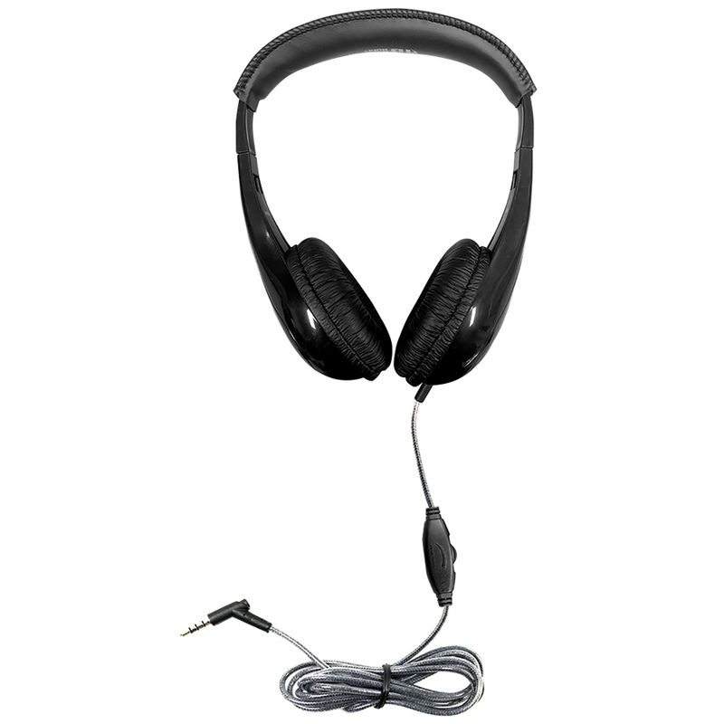HamiltonBuhl Motiv8 TRS Classroom Headphone with In-line Volume Control, 4 of 5