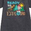 Girls' - Paw Patrol - Ready To Explore Graphic Short Sleeve Fleece Dress - 2 of 4