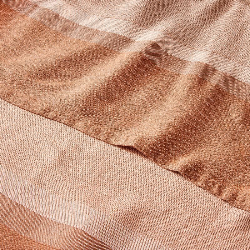 Ombre Stripe Dobby Throw Blanket Clay/Tan/Cream - Hearth &#38; Hand&#8482; with Magnolia, 4 of 5