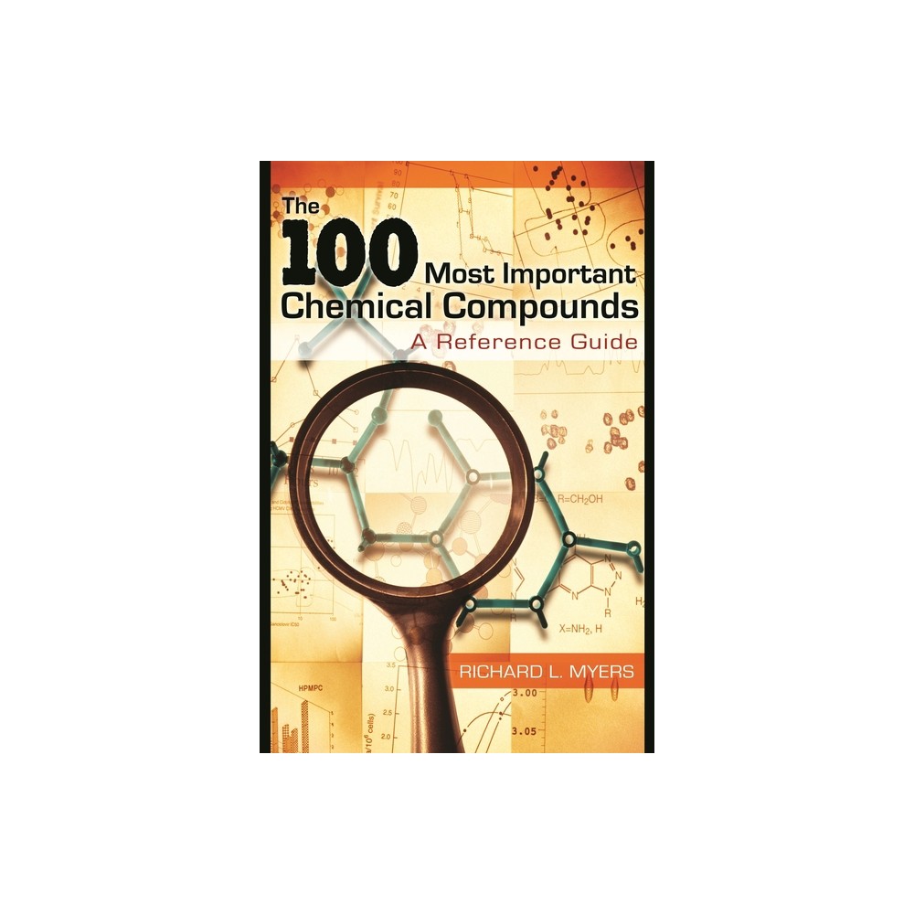 The 100 Most Important Chemical Compounds - by Richard L Myers (Hardcover)