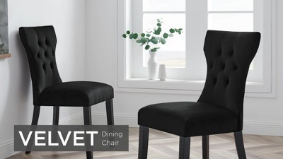 Elegant Hourglass White Faux Leather Parsons Side Chair