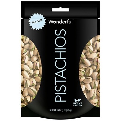 Wonderful Pistachios No Salt 16.0 oz