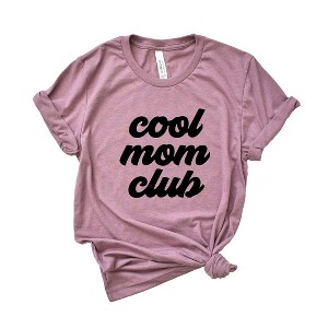 Simply Sage Market Women's Cool Mom Club Short Sleeve Graphic Tee - 1 of 3