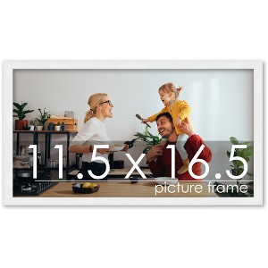 PosterPalooza | 11.5x16.5 Wood Frame with UV Acrylic, 6 Finishes: Black, White, Bronze, Silver, Wood, Brown - 1 of 4