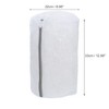 Unique Bargains Folding Thickened Mesh Laundry Bag 488 Cubic-ines White 1 Pc - 3 of 4