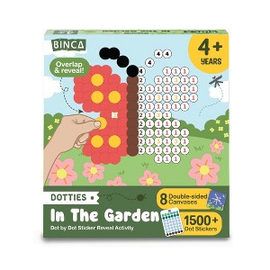 Binca Dotties Garden Dot Art Activity - 1 of 4