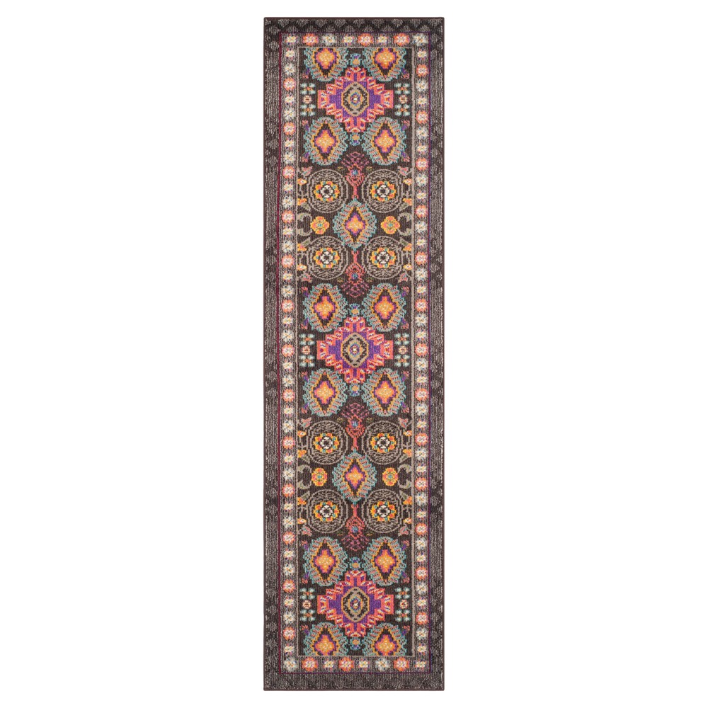 Desaree Runner - Brown/Multi (2'2inx8') - Safavieh