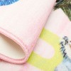 Eric Carle Elementary Pink Alphabet Kids Machine Washable Area Rug Pink/Blue, 35"x51" - 3 of 4
