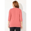 Catherines Women's Plus Size Beaded Embellished Tunic - 3 of 4