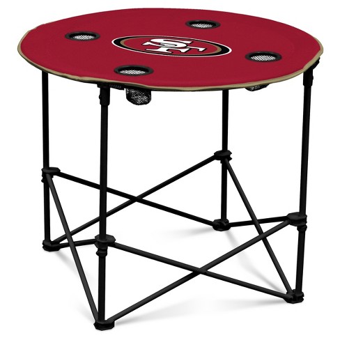 Nfl San Francisco 49ers Portable Round Table Target