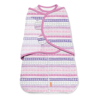 Image of SwaddleMe Room to Grow Swaddle Wrap - Geometric Stripes - 0-6 Months