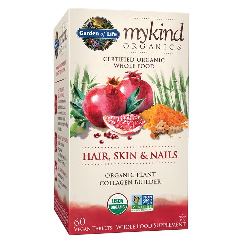 Garden Of Life My Kind Organics Vegan Hair Skin Nails Dietary