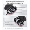 Syntech Medium Hard Carrying Case Compatible with Meta Quest 3S/Oculus Quest 3/2/Pro/Pico4 Accessories VR Headset with Elite Strap, Black - 3 of 4