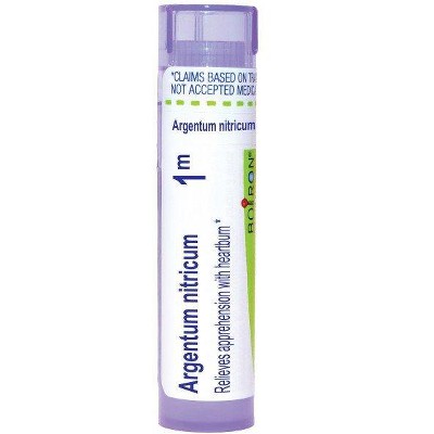 Argentum Nitricum 1M by Boiron Homeopathic Single Medicine For Stress & Sleep  -  80 Pellet