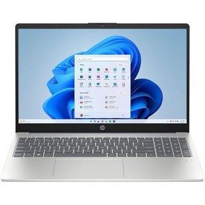 Refurbished: HP 15-fd 15.6" FHD Laptop Intel i3-N305, 1.8GHz 8GB, 256GB, W11H- Purple - Manufacturer Refurbished - 1 of 4