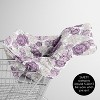 Sweet Jojo Designs Girl 5-in-1 Multi Use Baby Nursing Cover Peony Floral Garden Purple Ivory and Green - 4 of 4