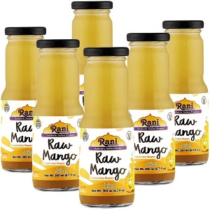 Raw Mango - 6.7 fl oz (200 ml) Pack of 6 - Rani Brand Authentic Indian Products - 1 of 4