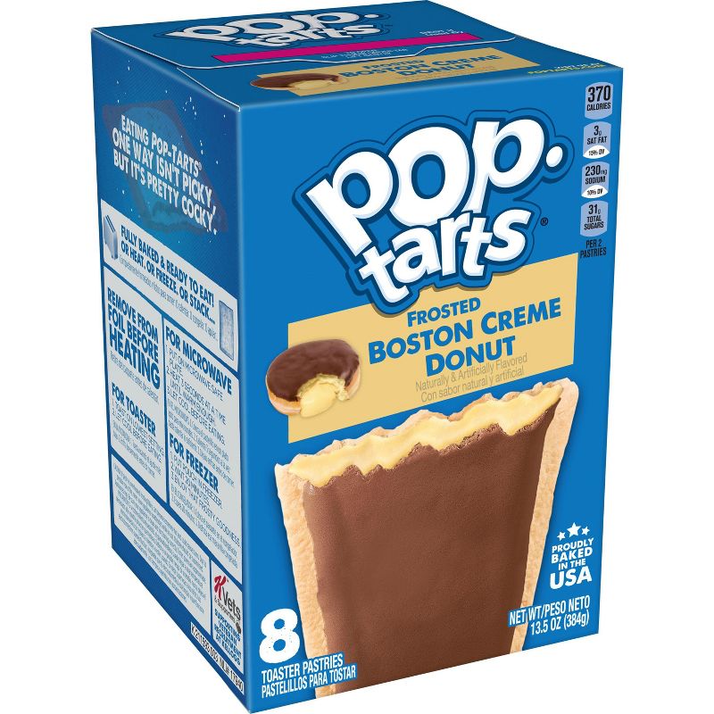Pop-Tarts Frosted Boston Creme Donut Pastries - 8ct / 13.5oz, 1 of 9