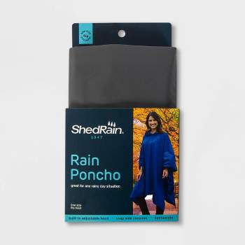 ShedRain Poncho - Charcoal Gray