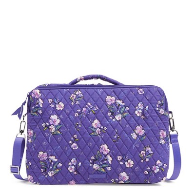 Vera Bradley Women's Outlet Cotton Laptop Workstation Crossbody