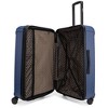 Badgley Mischka Evalyn 3pc Hardside Checked Expandable Spinner Luggage Set  - 2 of 4