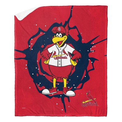 St. Louis Cardinals 50'' x 60'' Big Stick Sherpa Throw Blanket