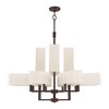 Livex Lighting Rubix 12 - Light Chandelier in  Bronze - image 2 of 4