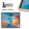 Creative Mark Illusions Floater Frame for 0.75" Depth Stretched Canvas Paintings & Artwork - Brown - image 3 of 4